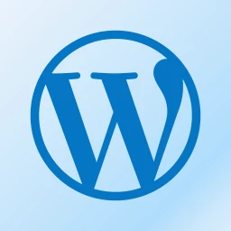 Ícone de WordPress – Criador de sites