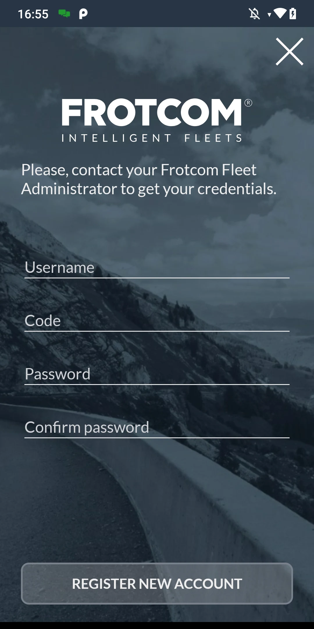 Frotcom Driver screenshot