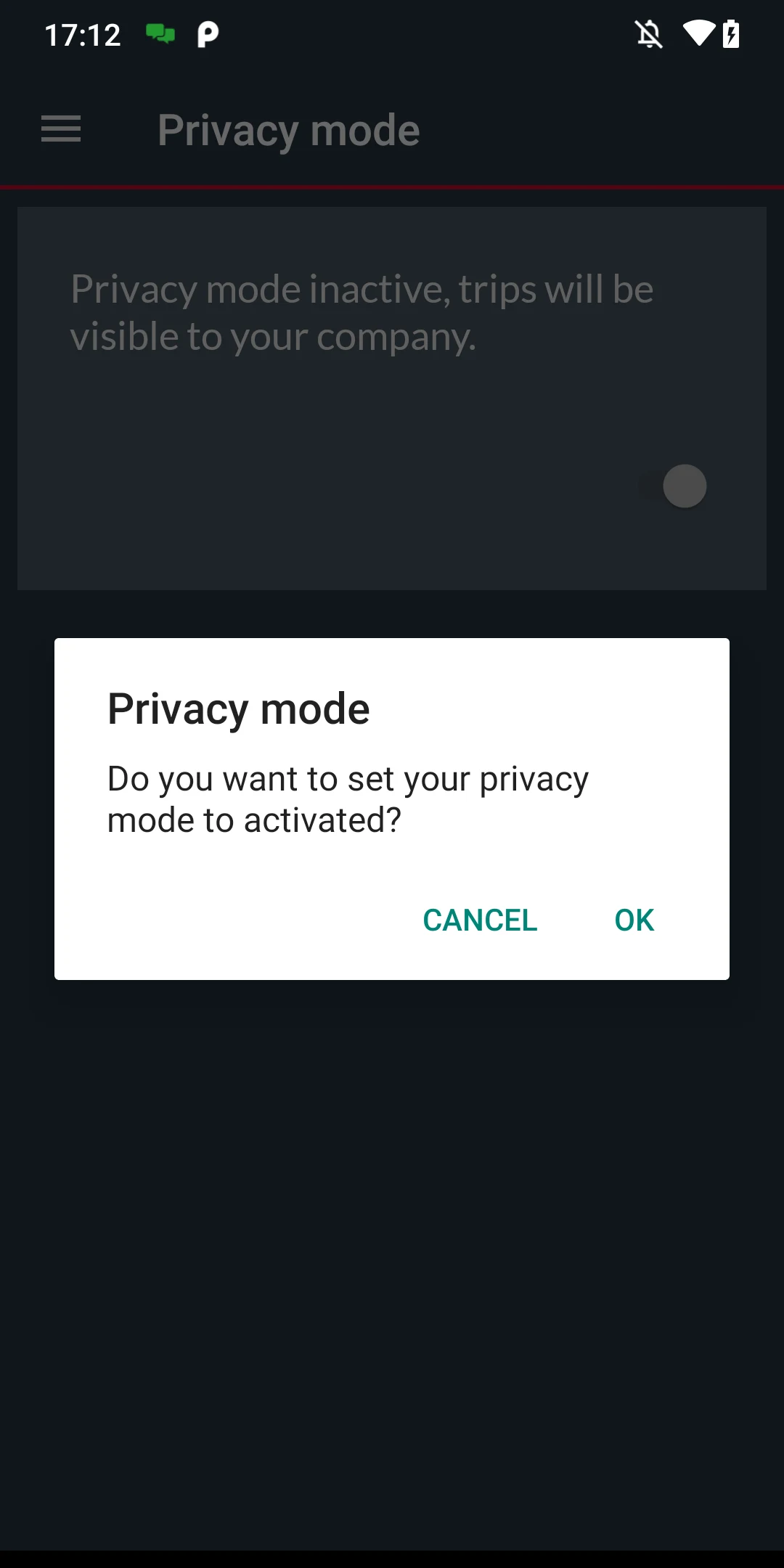 Frotcom Driver screenshot